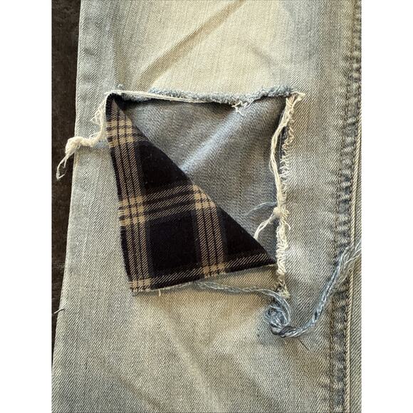 Dollhouse Women's Charley Jeans Denim Distressed Blue Light Wash Size 7 - Picture 6 of 16